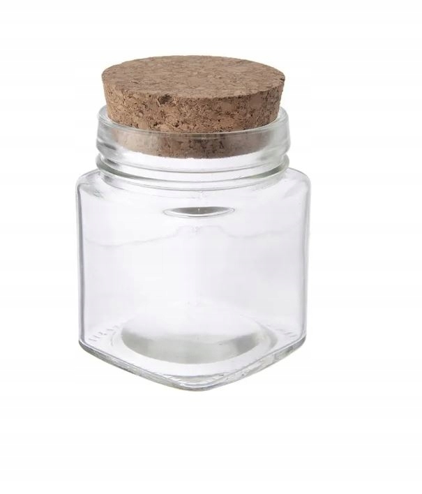 Home Styling Collection Szklany słoik do przechowywania, 160 ml – Idealny do Twojej kuchni