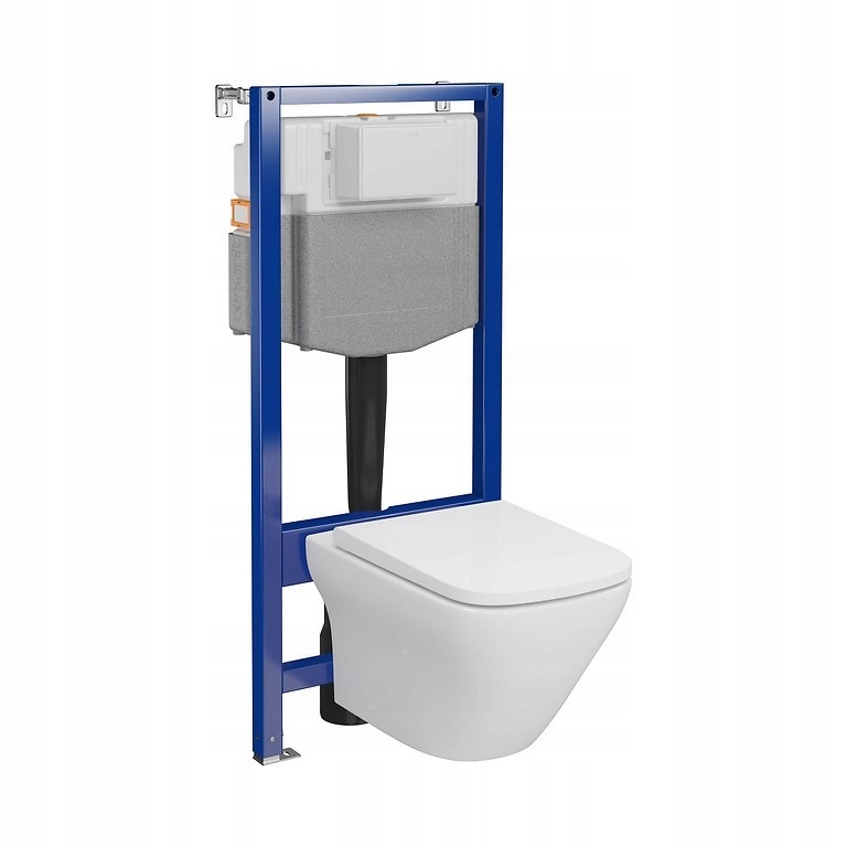 Zestaw C23 – Kompletny system z miską wiszącą LARGA i deską sedesową