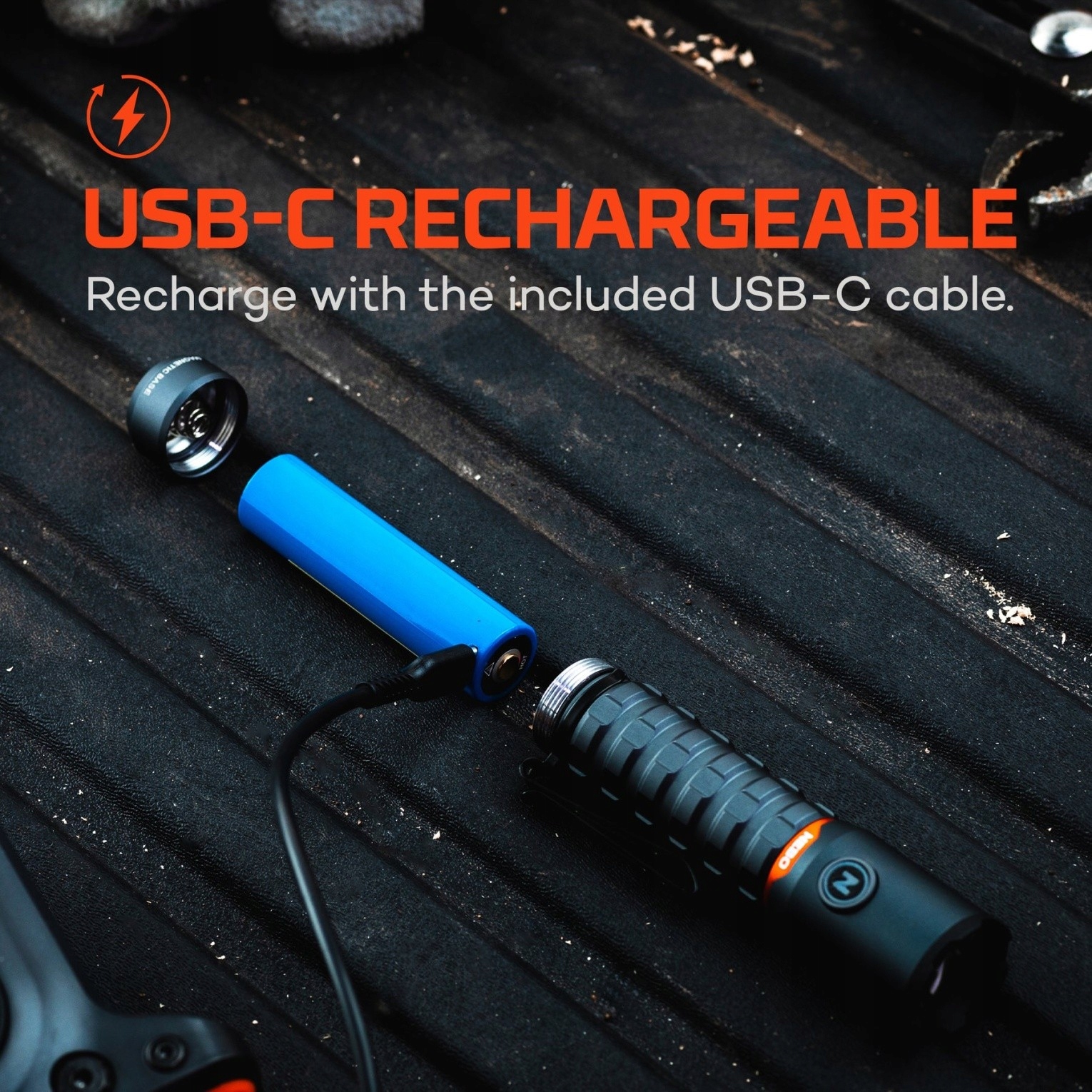 Ładowanie przez USB-C – Wygodne i szybkie zasilanie