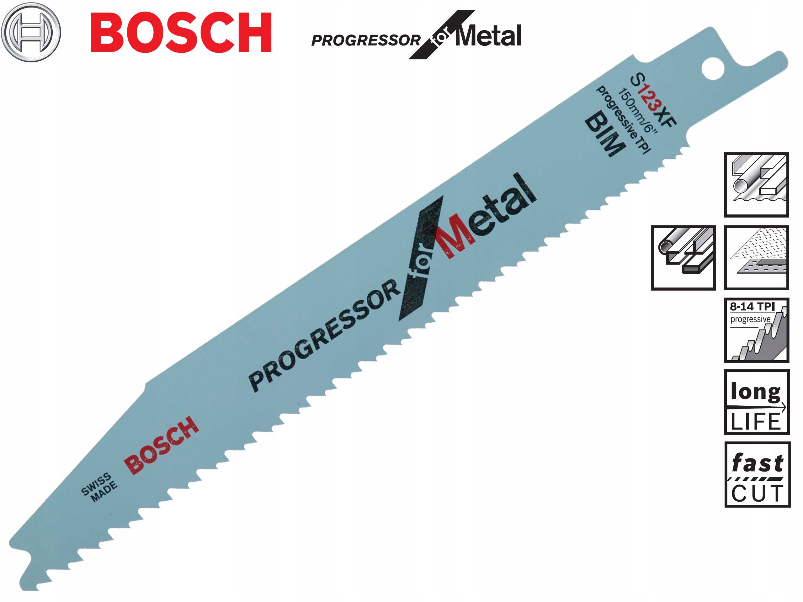 Brzeszczot BOSCH S 123 XF – Doskonałe narzędzie do cięcia metalu