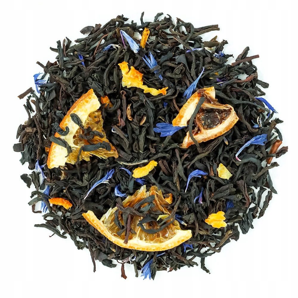 Herbata czarna EARL GREY DELUXE – Wyjątkowy smak pomarańczy i limonki