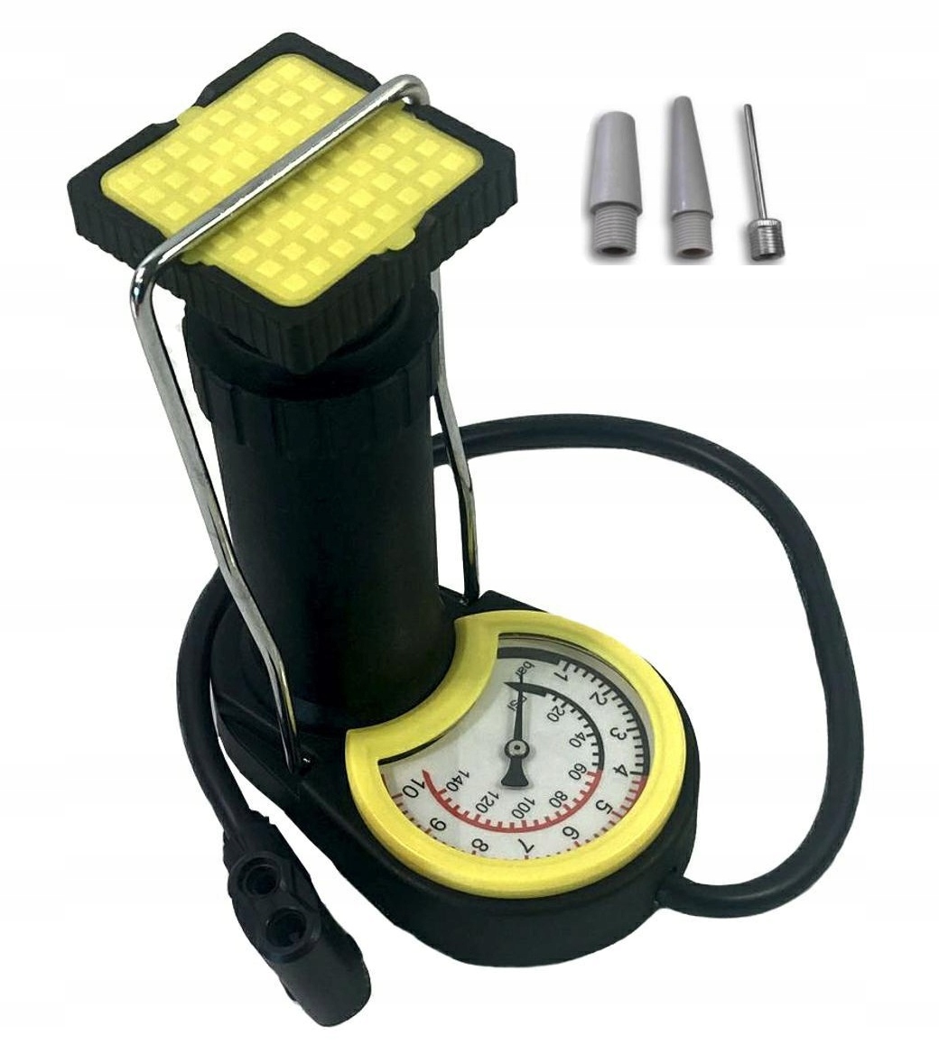Pompka nożna do pompowania kół WMC MINI FOOT PUMP – Niezbędne akcesorium dla każdego rowerzysty