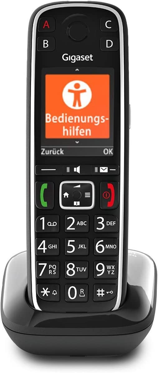 Telefon stacjonarny Gigaset E720 black – Nowoczesność i elegancja w Twoim domu