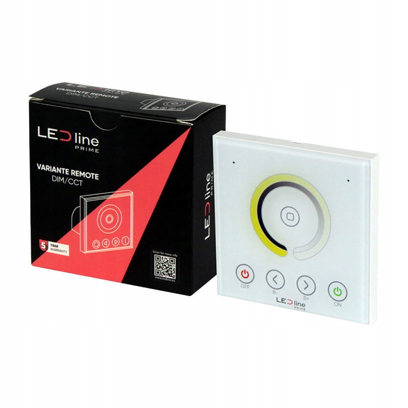Pilot do sterowania ogrzewaniem ściennym VARIANTE DIM/CCT RF 2 4GHz TUYA LED line PRIME – Nowoczesne rozwiązanie dla Twojego domu
