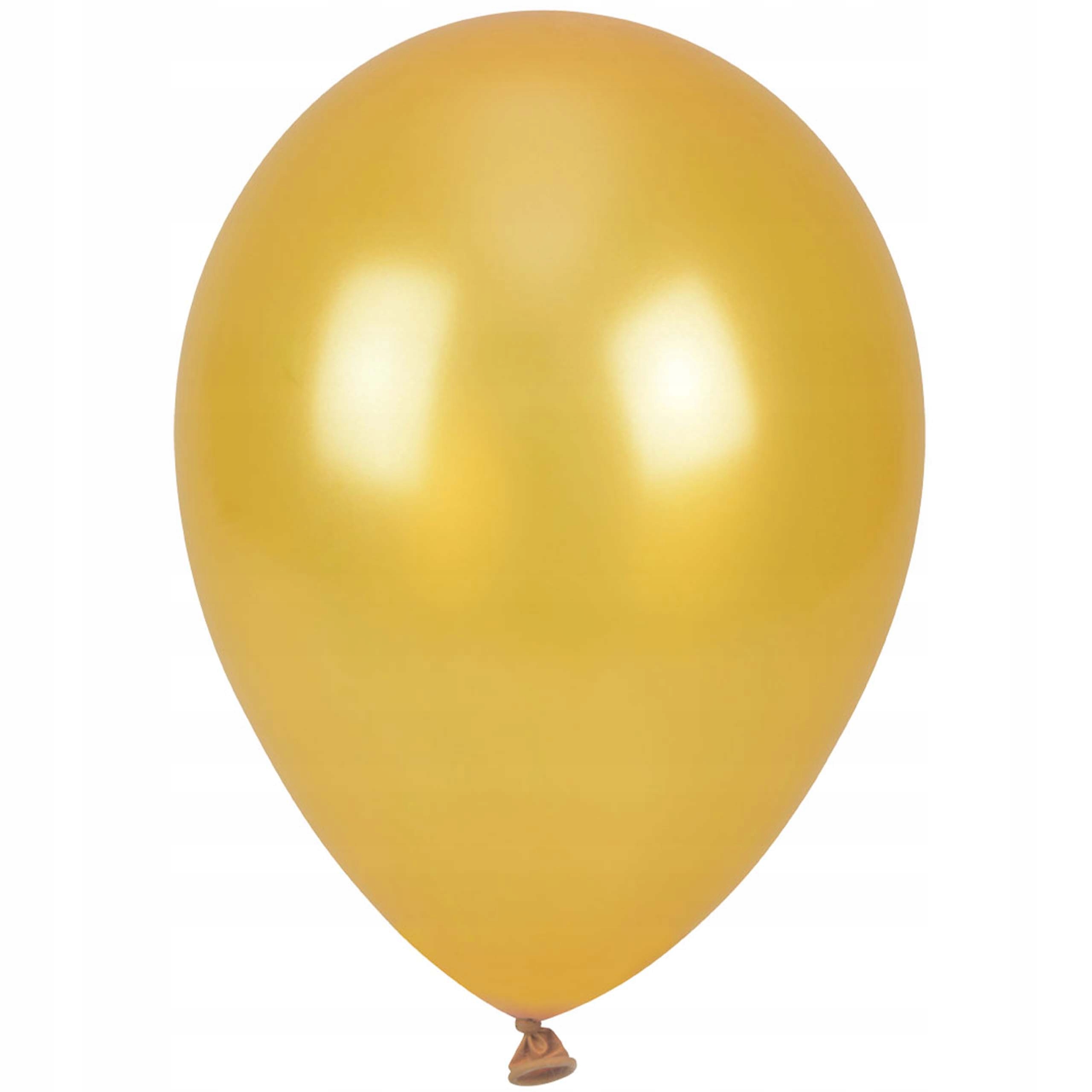 Efektowny kolor – Złote balony metaliczne