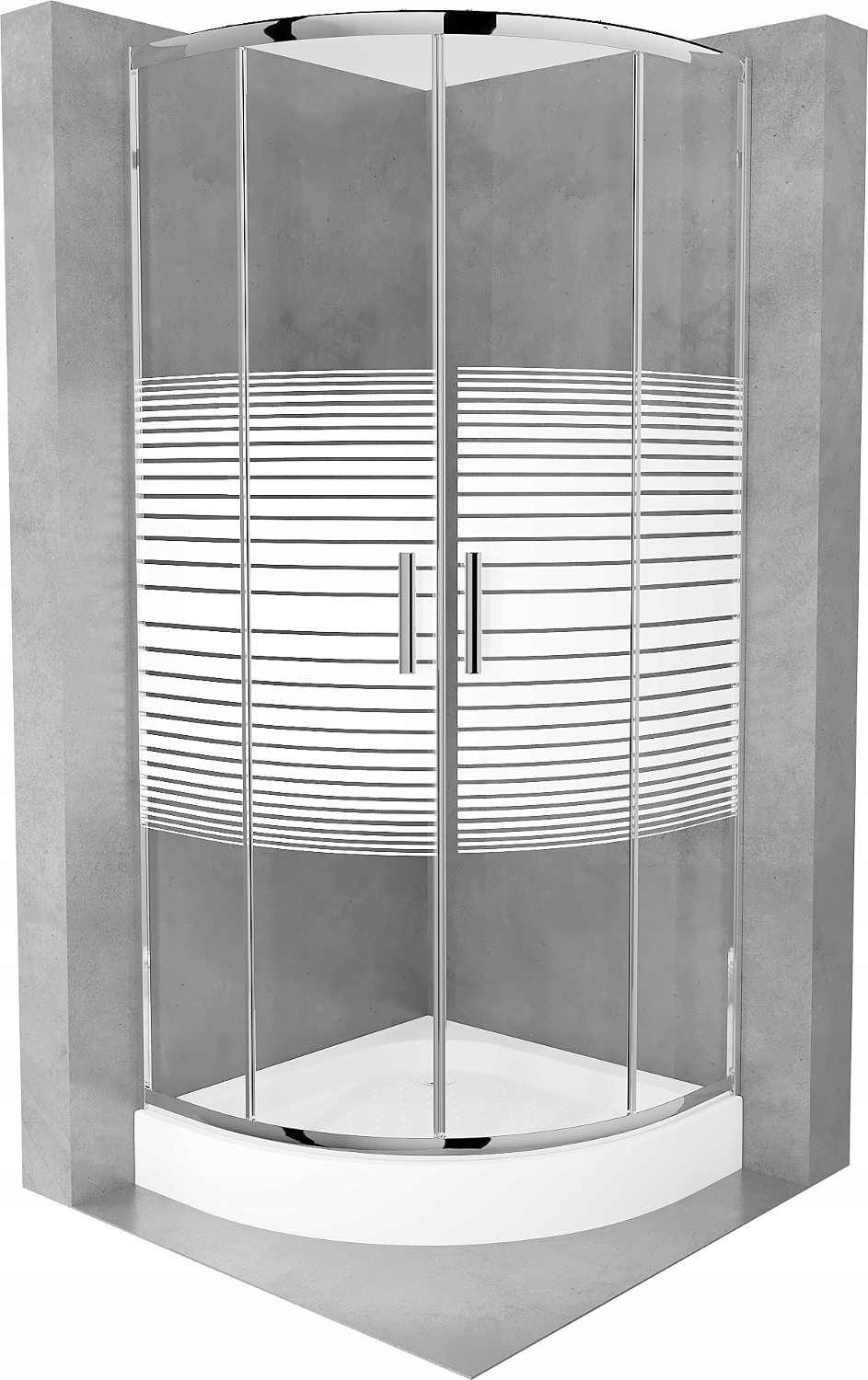 Mexen Rio kabina prysznicowa półokrągła 70 x 70 cm – Elegancja i funkcjonalność w Twojej łazience