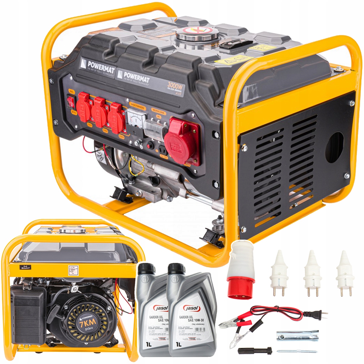 Bezpieczeństwo użytkowania – Czujnik poziomu oleju i wyłącznik bezpieczeństwa