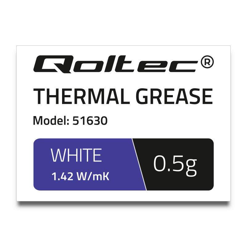 Pasta termoprzewodząca Qoltec 0.5g – Wydajność i niezawodność dla Twojego komputera