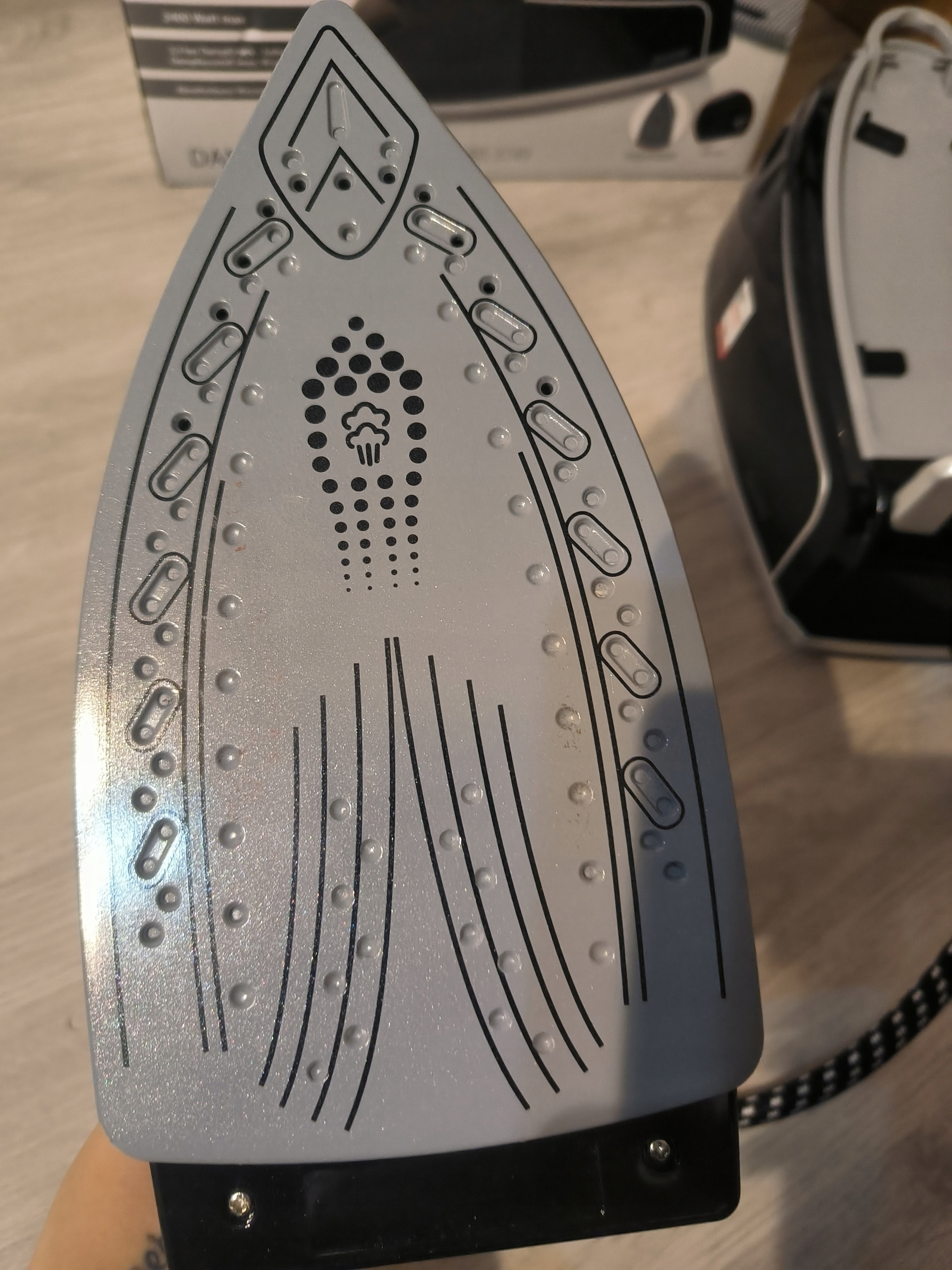 Funkcja uderzenia pary – Prasowanie pionowe i poziome