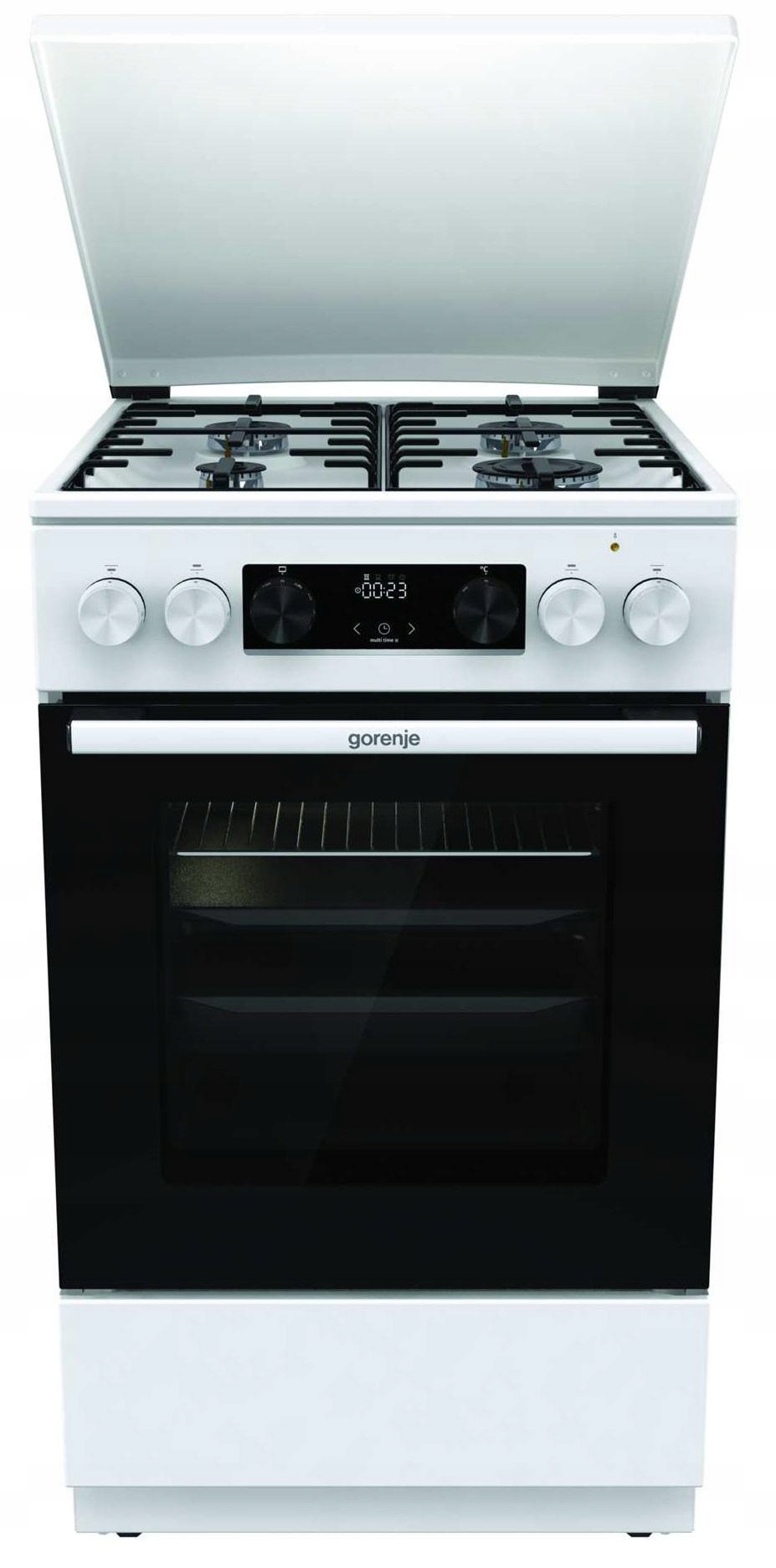 Kuchenka gazowo-elektryczna Gorenje GK5C63WH – Połączenie funkcjonalności i elegancji