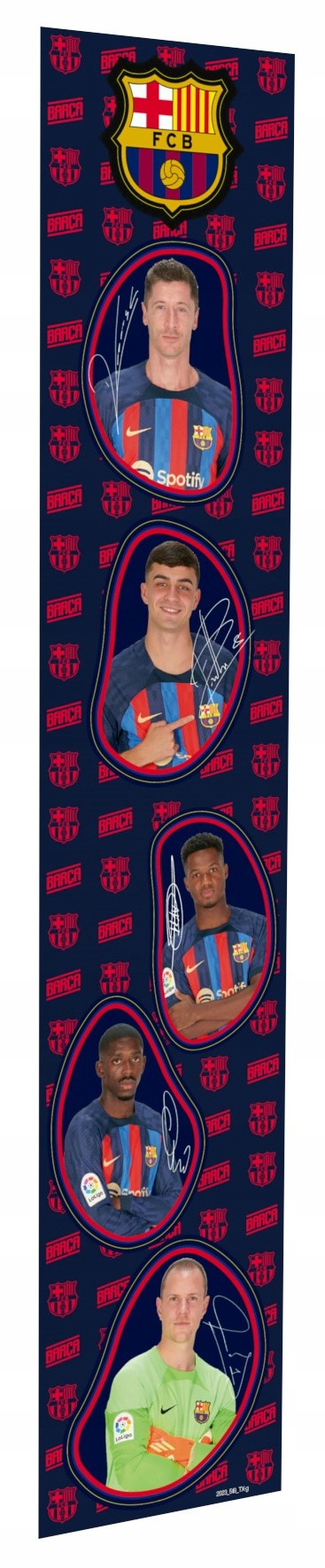 Nowoczesny design inspirowany FC Barceloną