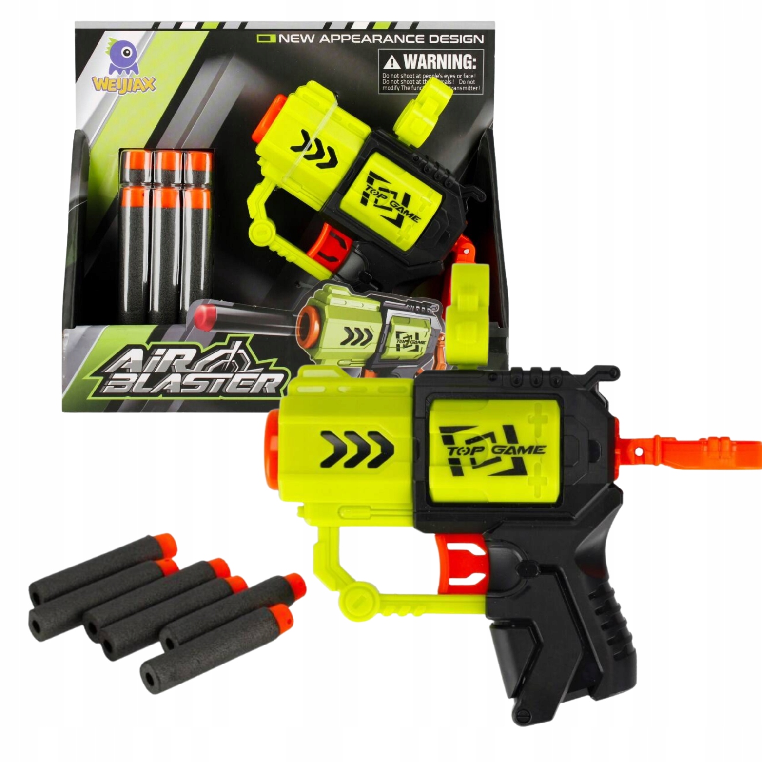 Pistolet na strzał 19X16X5 MC WB 84/168 – Emocjonująca zabawa dla dzieci