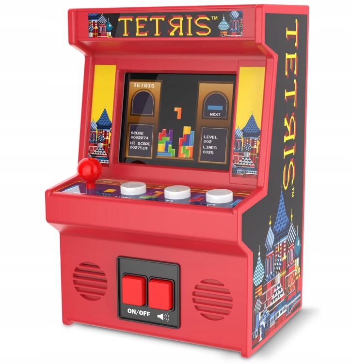 Wysokiej jakości wykonanie – Mini Tetris w kolorze TFT