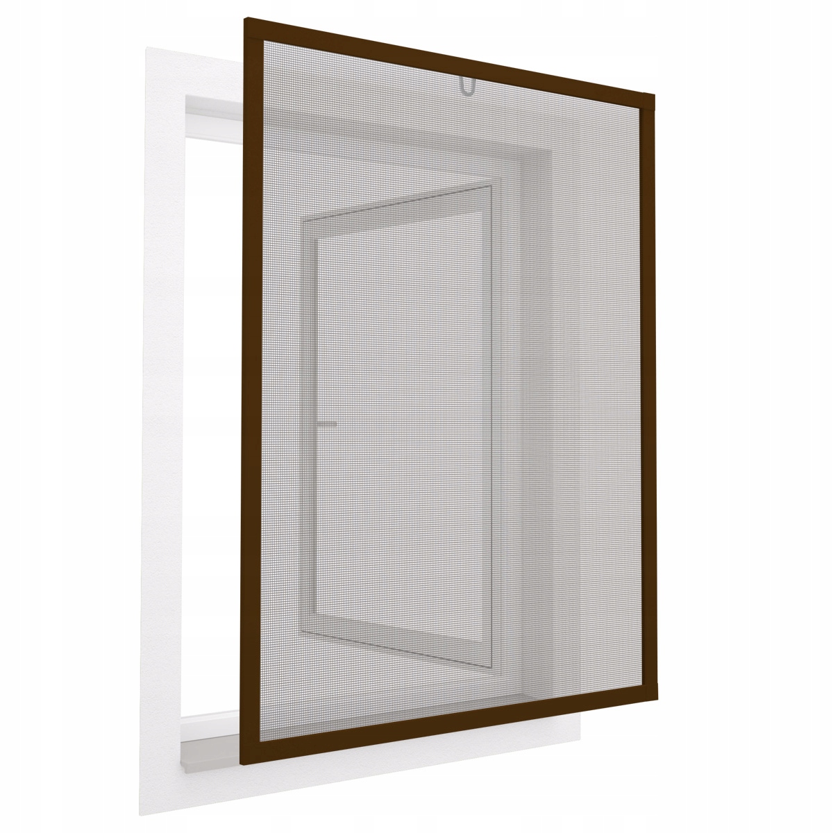 Moskitiera okno ALU 100X120 brąz – Skuteczna ochrona przed owadami