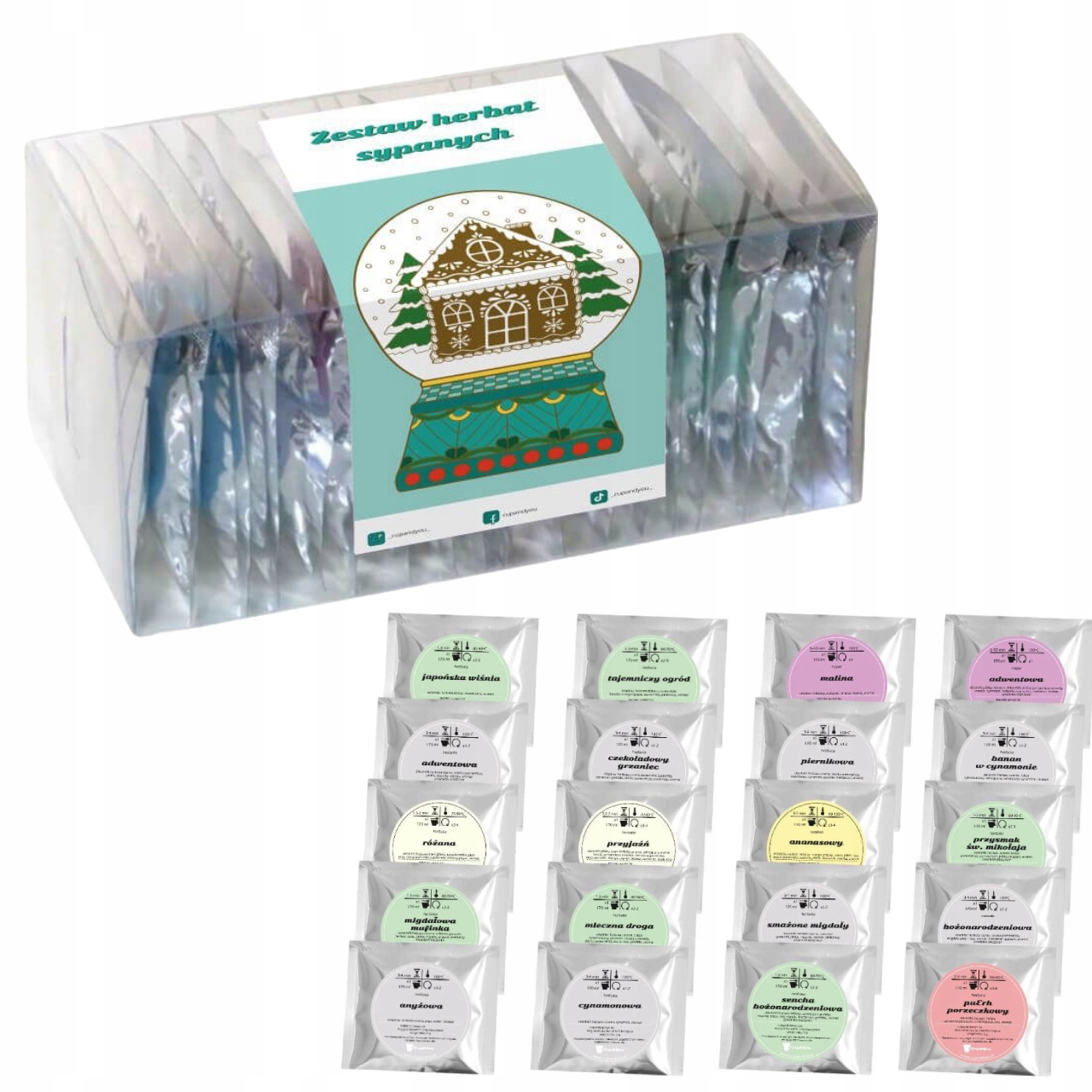 20 różnych smaków herbat – Odkryj unikalne kompozycje