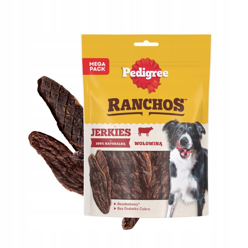 PEDIGREE Ranchos Originals 180g – Przysmak dla psów z wołowiną