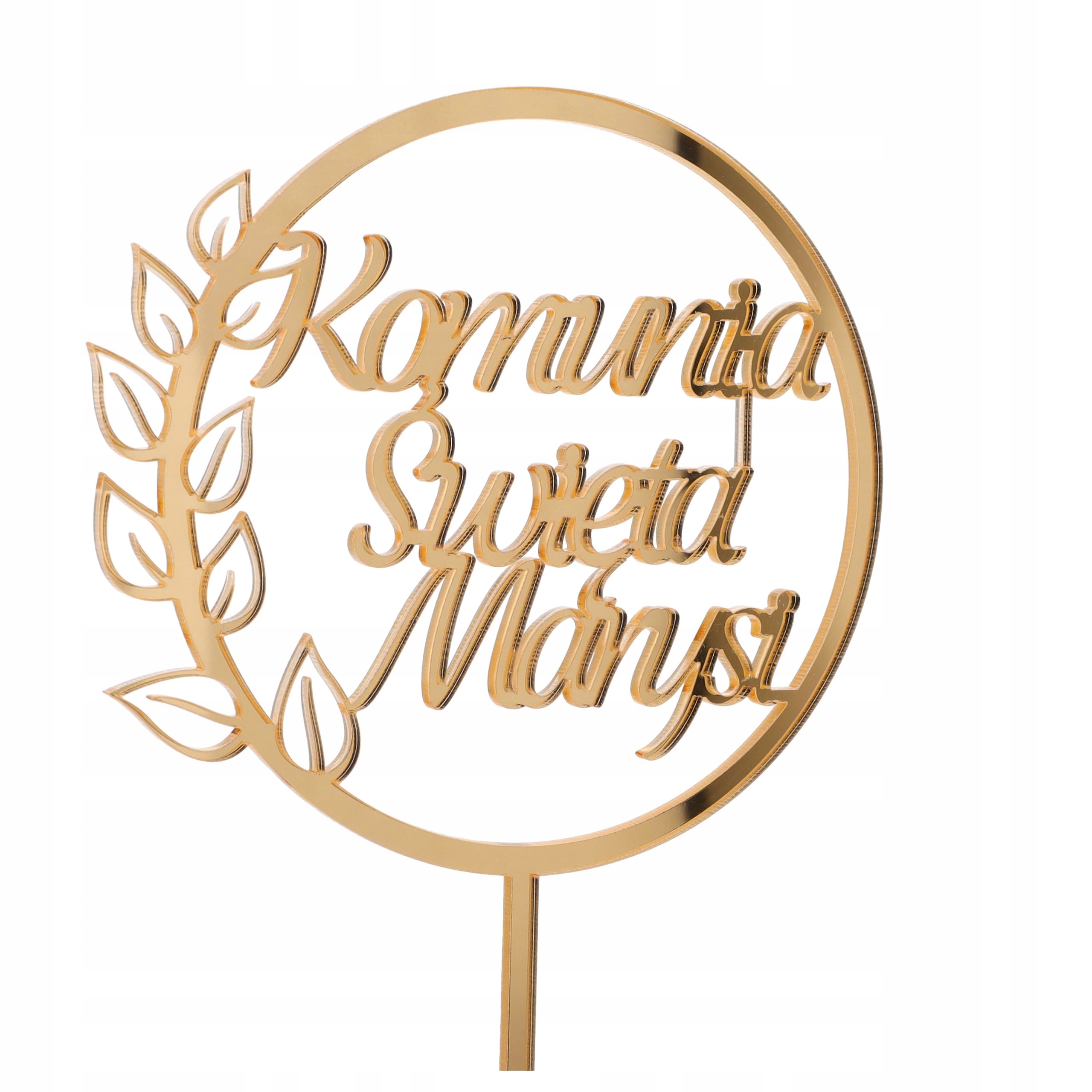 Personalizacja z imieniem – Unikalny akcent na tort komunijny