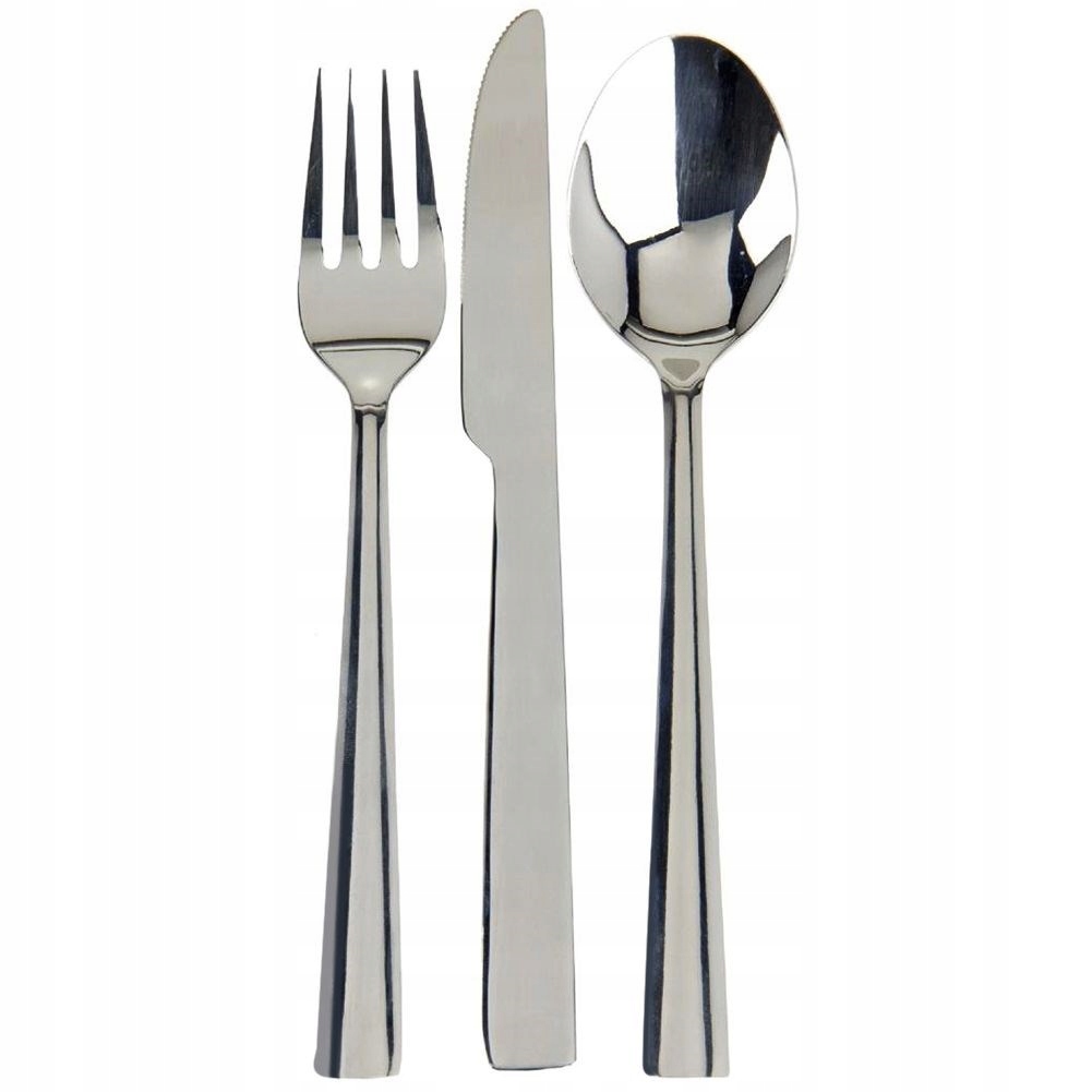Excellent Houseware Zestaw sztućców stalowy 3 el. – Elegancja na Twoim stole