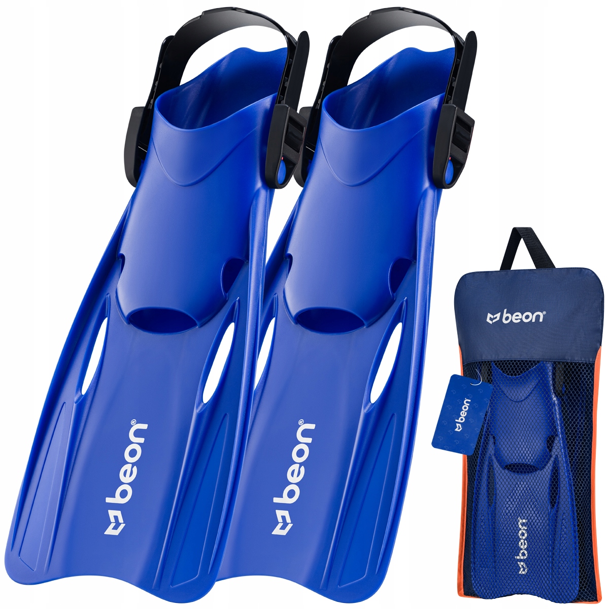 Płetwy do pływania Beon Flex Kids Blue 35-38 – Idealne dla młodych miłośników wody