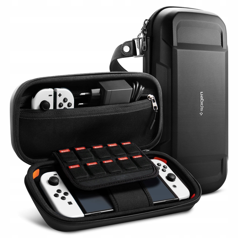 Spigen Rugged Armor Pro Pouch – Wytrzymałe etui dla Nintendo Switch i Switch OLED