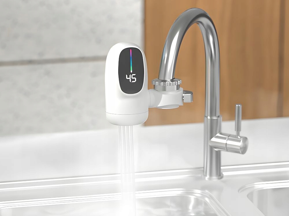 Elektryczny podgrzewacz wody do kranu LCD 3000W – Szybkie i wygodne podgrzewanie wody