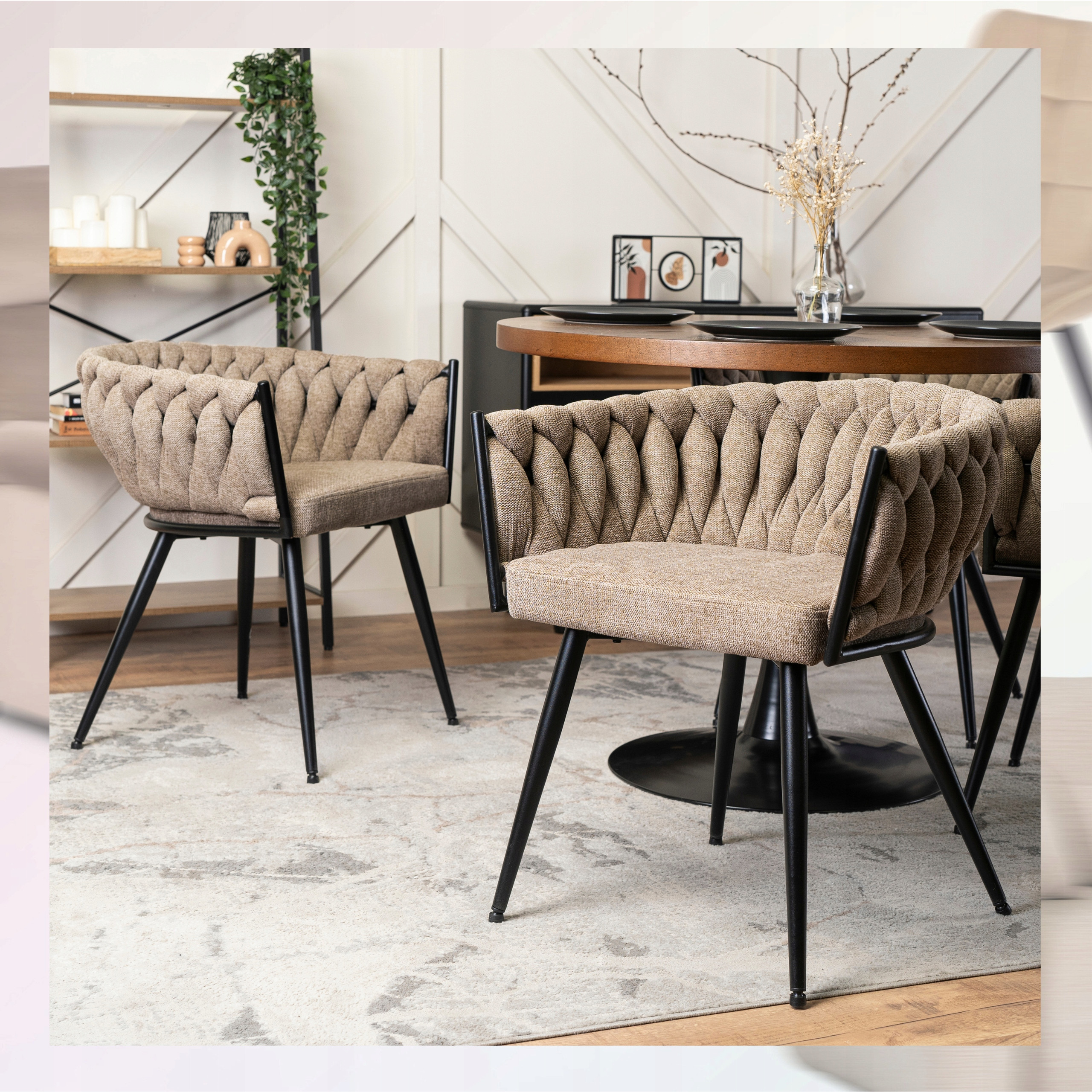 Eleganckie i wygodne – Idealne do salonu i jadalni