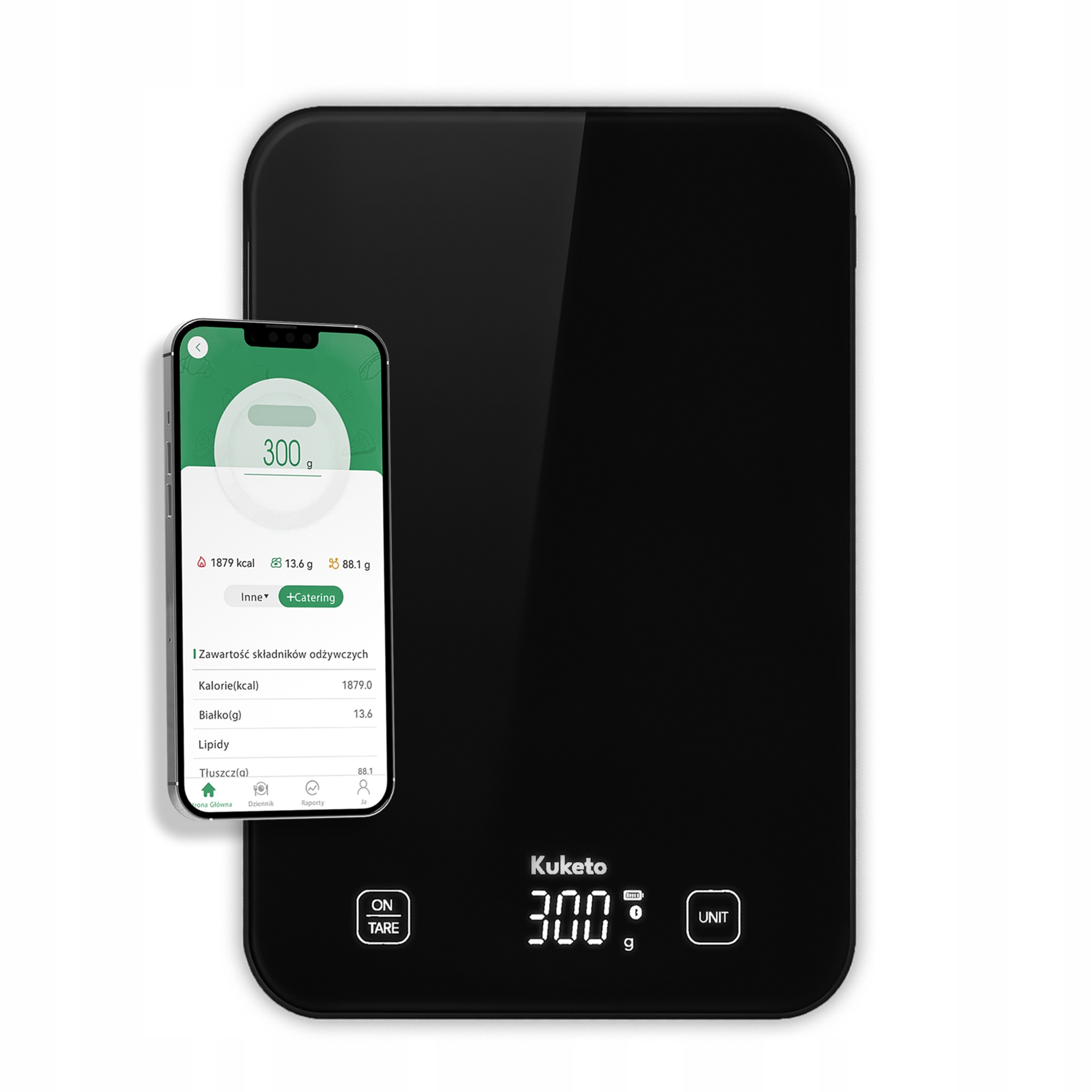 Stylowy design z hartowanego szkła