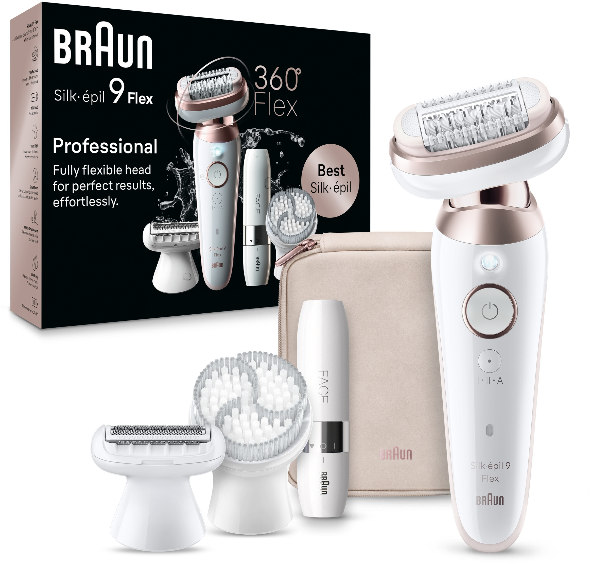 Braun Silk-épil 9 Flex 9-360 3D – Innowacyjny depilator dla gładkiej skóry