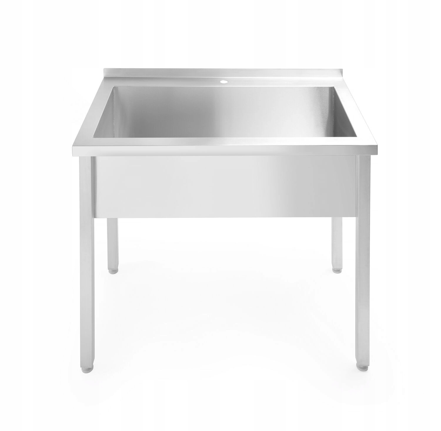 Basen zlew gastronomiczny jednokomorowy Budget Line Stal 800 x 600 x 850 cm - Hendi 811009