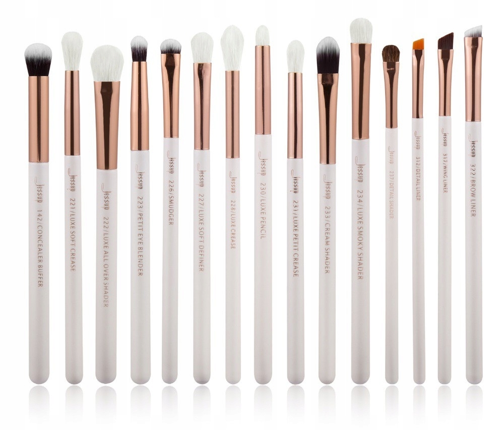 JESSUP_SET Make Up Brush – Profesjonalny zestaw pędzli do makijażu oczu