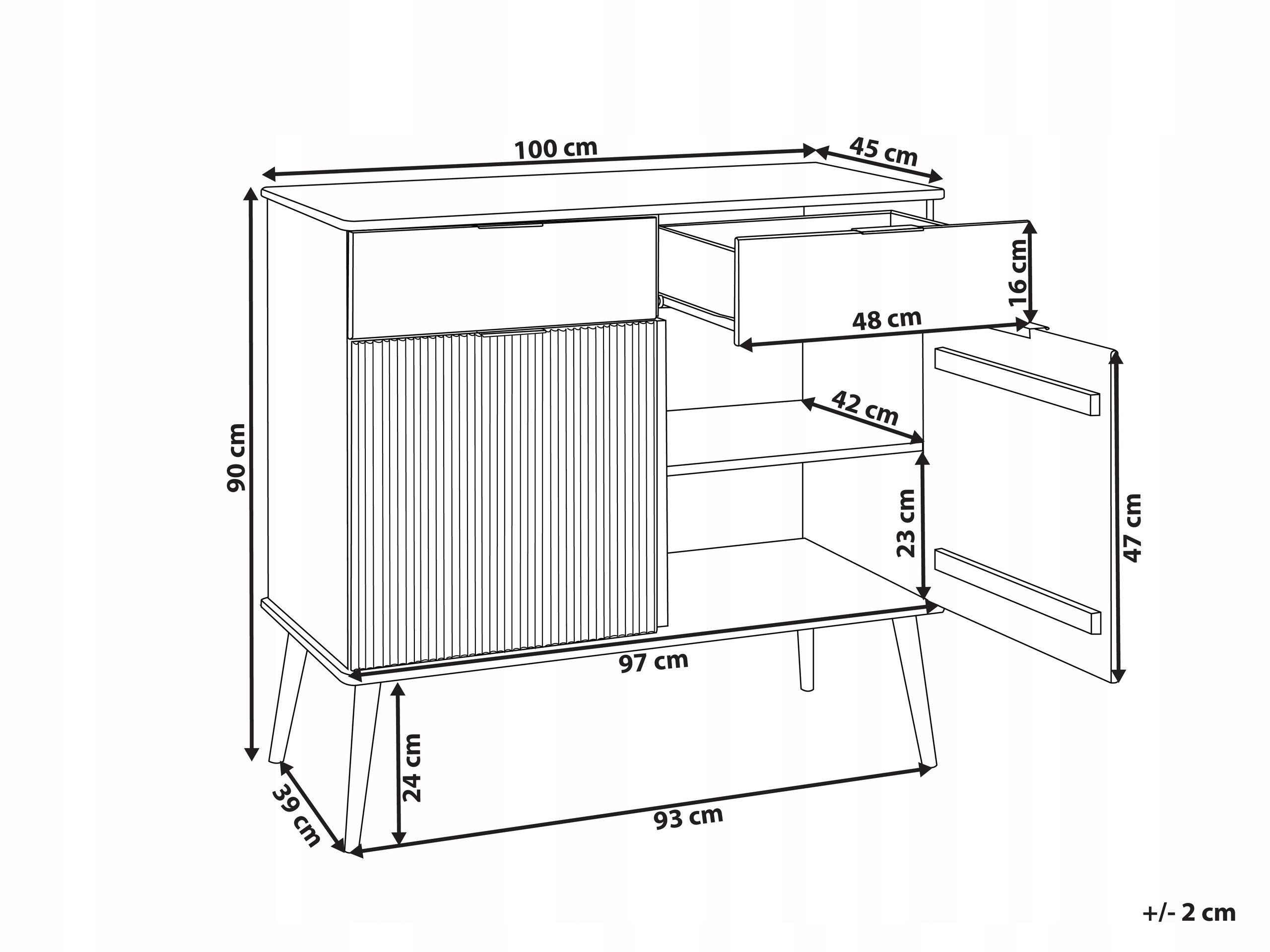Praktyczne miejsce do przechowywania książek i drobiazgów