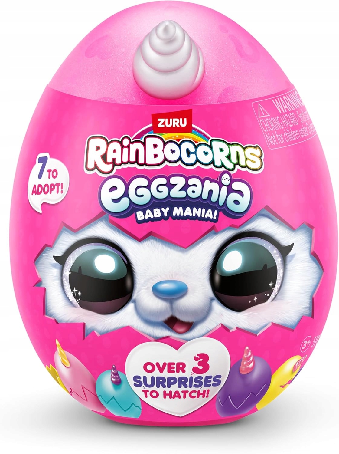 ZURU Rainbocorns Surprise Eggzania Baby Mania – Magiczne niespodzianki w każdym jajku