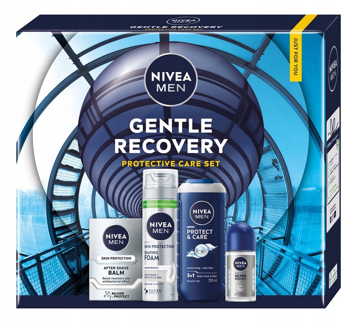 Antyperspirant roll-on NIVEA Men Silver Protection – Długotrwała ochrona przed poceniem