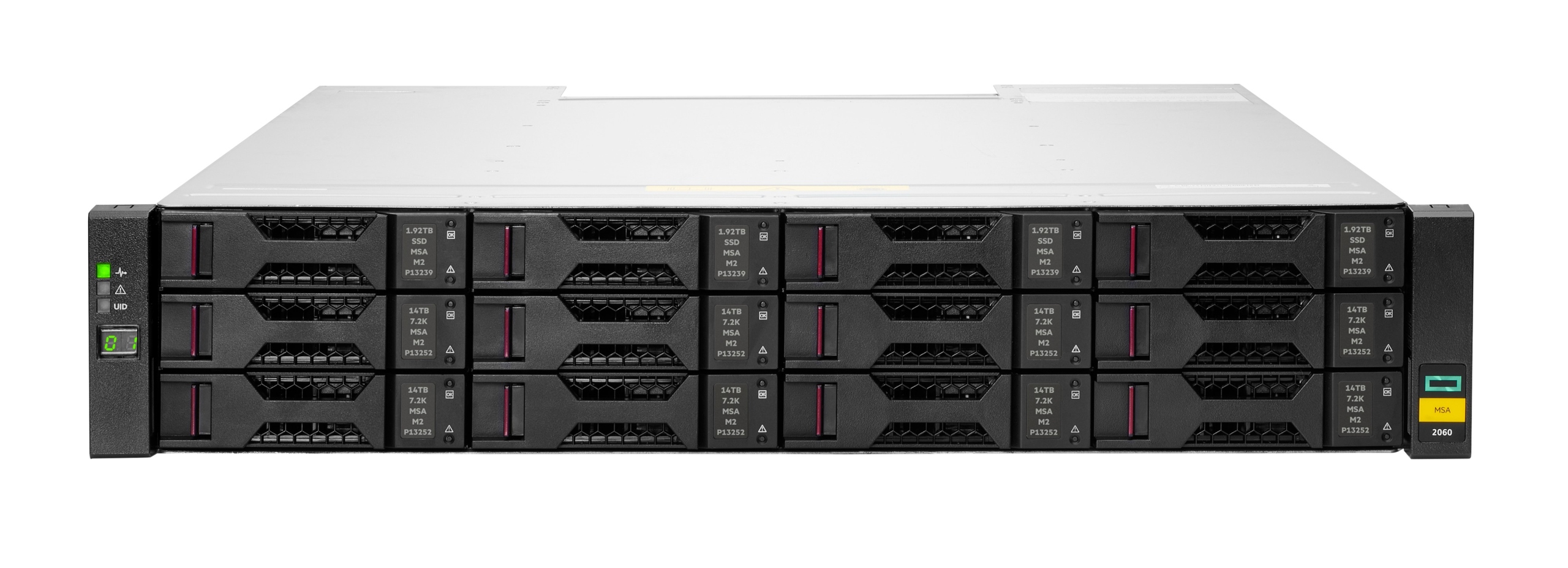 Obudowa Rack 2U z 12 slotami LFF