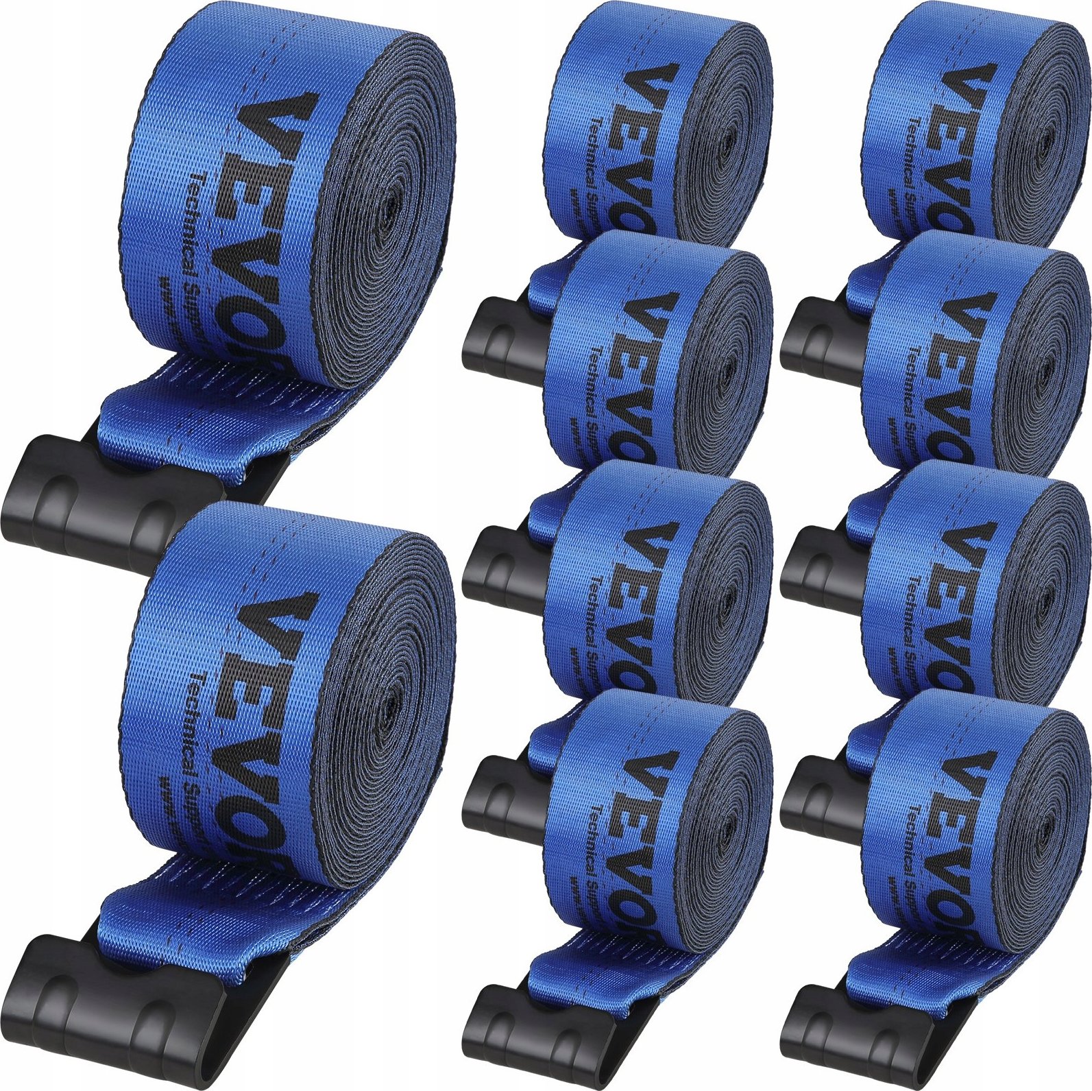 Zestaw Pasów do Wyciągarki 9.1 m Niebieskie – Niezawodna pomoc w trudnych sytuacjach