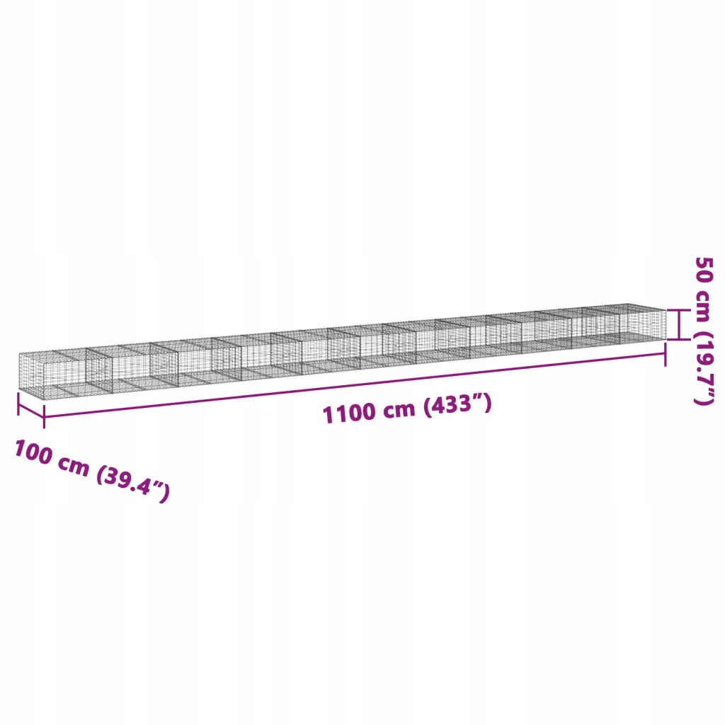 Stabilność dzięki haczykom dystansowym – Bezpieczne łączenie paneli gabionowych