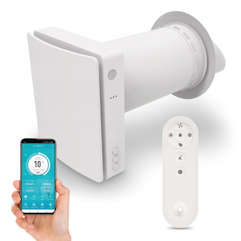 Trzy tryby pracy – dostosowanie do różnych potrzeb wentylacyjnych