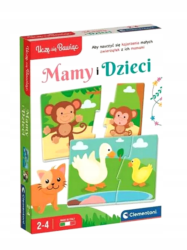 Gra edukacyjna Ucz się bawiąc Mamy i Dzieci – Rozwijaj umiejętności swojego dziecka