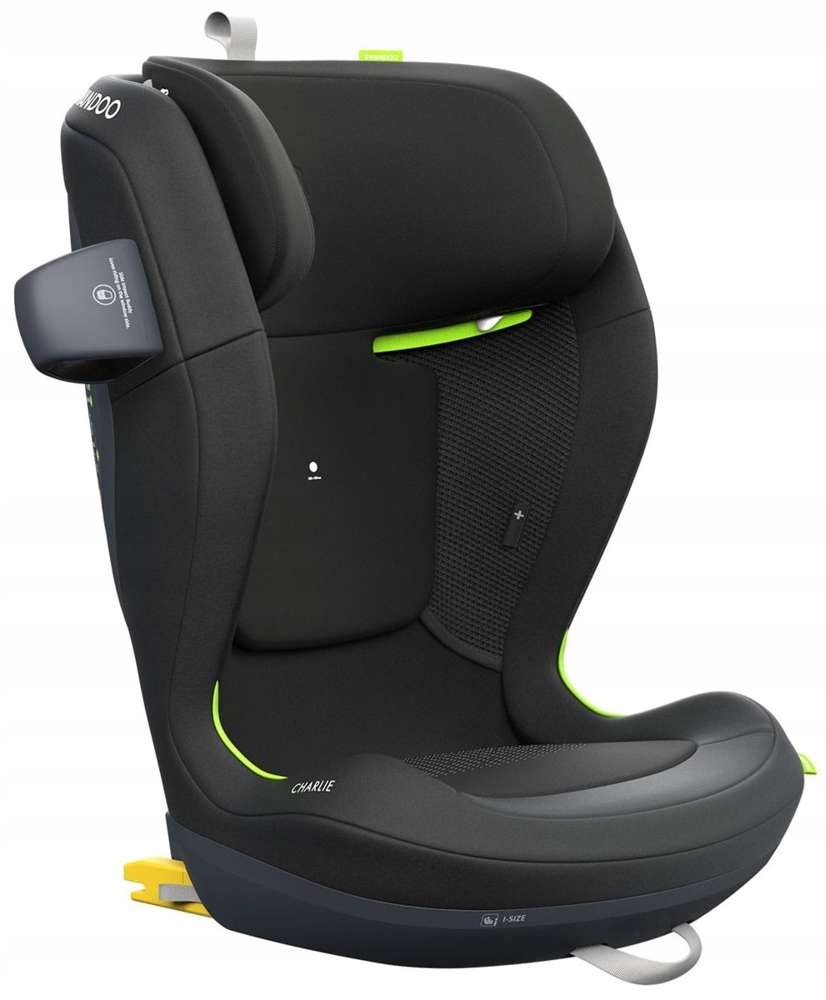 Fotelik Swandoo Charlie Chia Black – Bezpieczna podróż dla Twojego dziecka