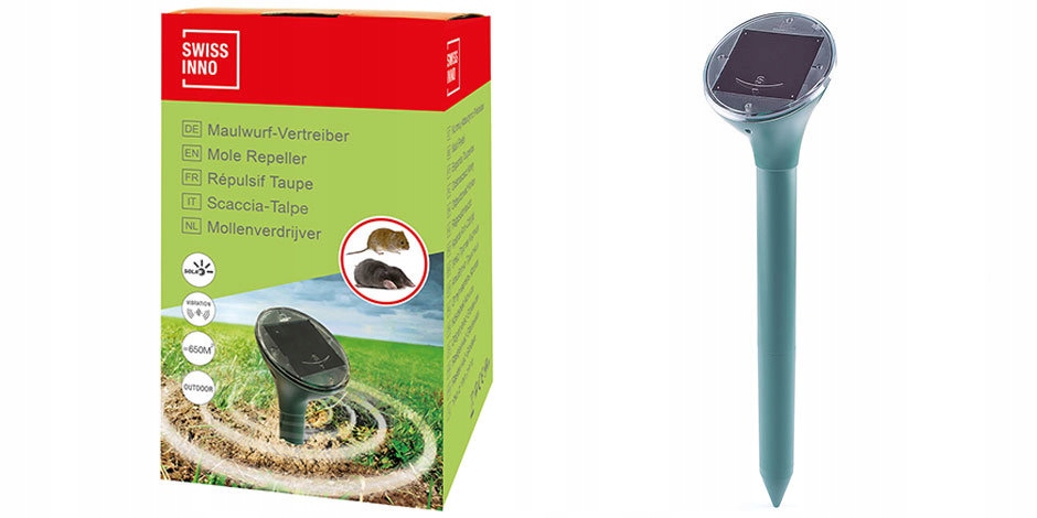 Wodoodporność i zasięg działania do 650 m²