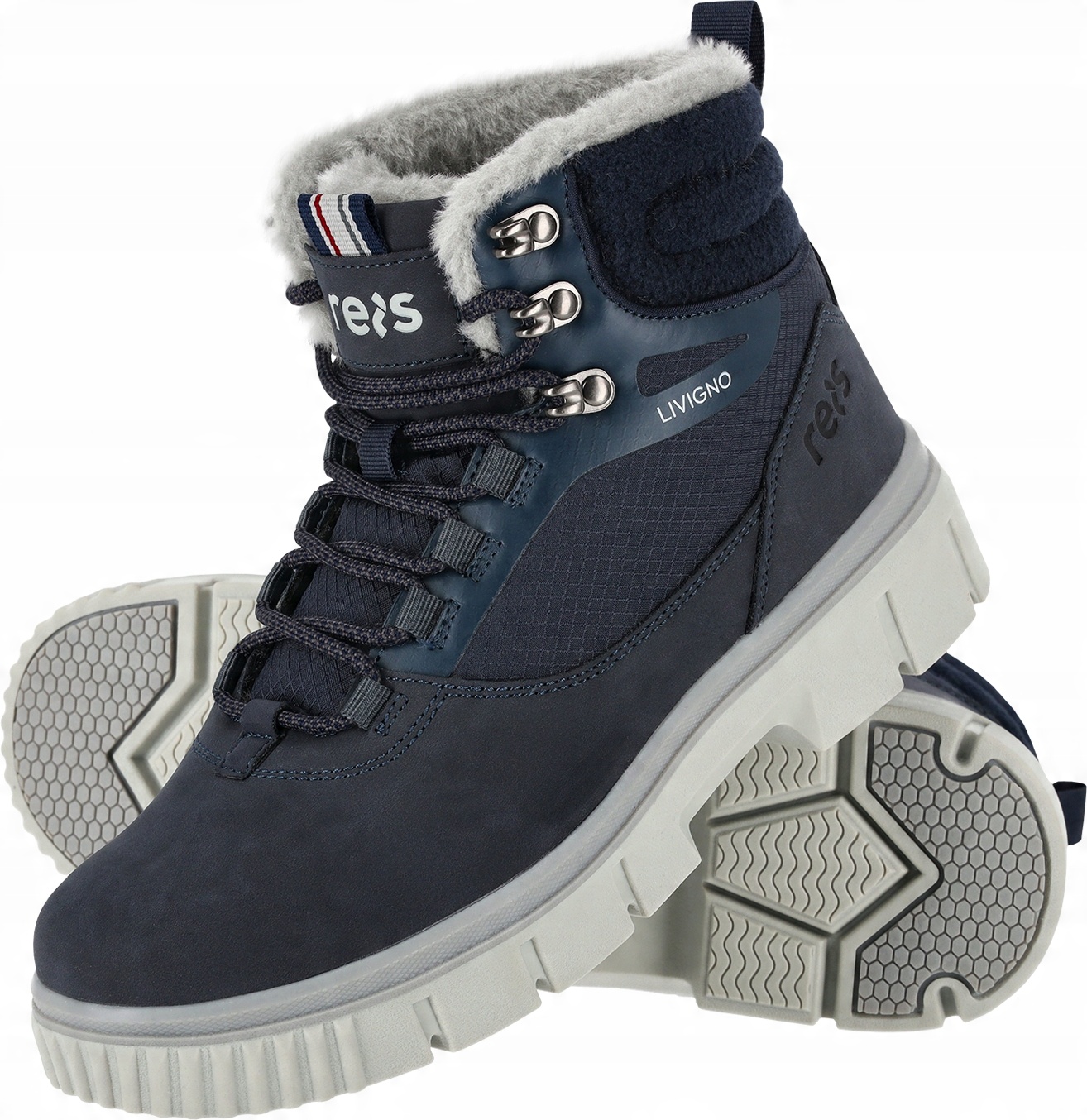 Buty Damskie LIVIGNO – Ocieplane Trzewiki na Każdą Okazję