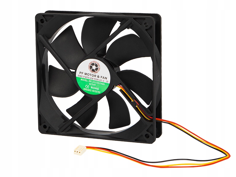 Wentylator 120x25mm 24V – Wydajność i niezawodność w jednym