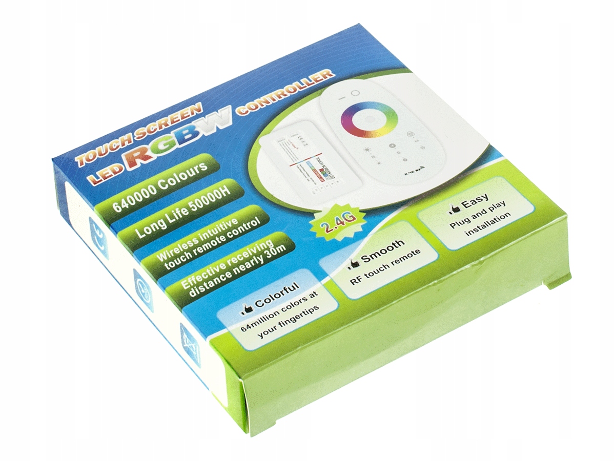 Płynna zmiana kolorów – 640 tysięcy odcieni do wyboru