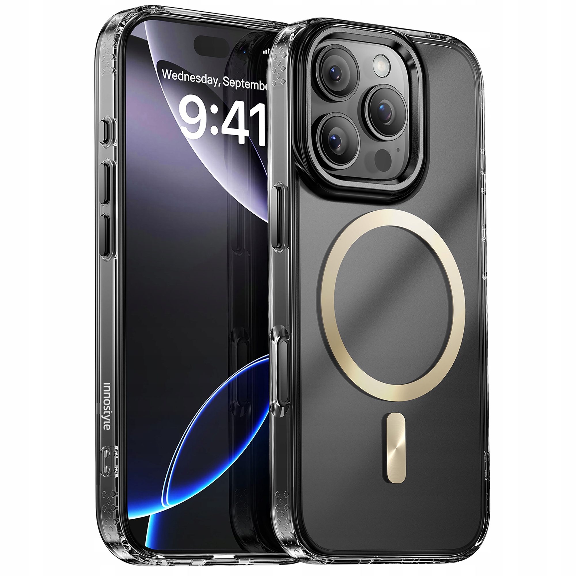 INNOSTYLE ETUI MAGNETYCZNE CASE WZMOCNIONE DO MAGSAFE IPHONE 16 PRO MAX – Elegancka ochrona dla Twojego iPhone'a