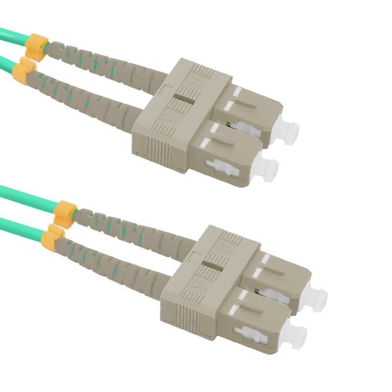 Patchcord optyczny SC/UPC - SC/UPC MM 50/125 OM4 10m – Wydajność i niezawodność w sieciach