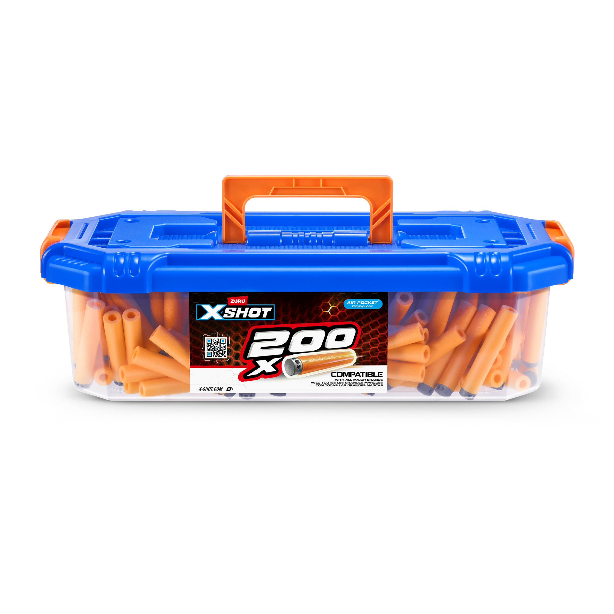 Zuru ZURU X-SHOT Excel Zest.200strz AmmoBox – Niezbędny zestaw do zabawy