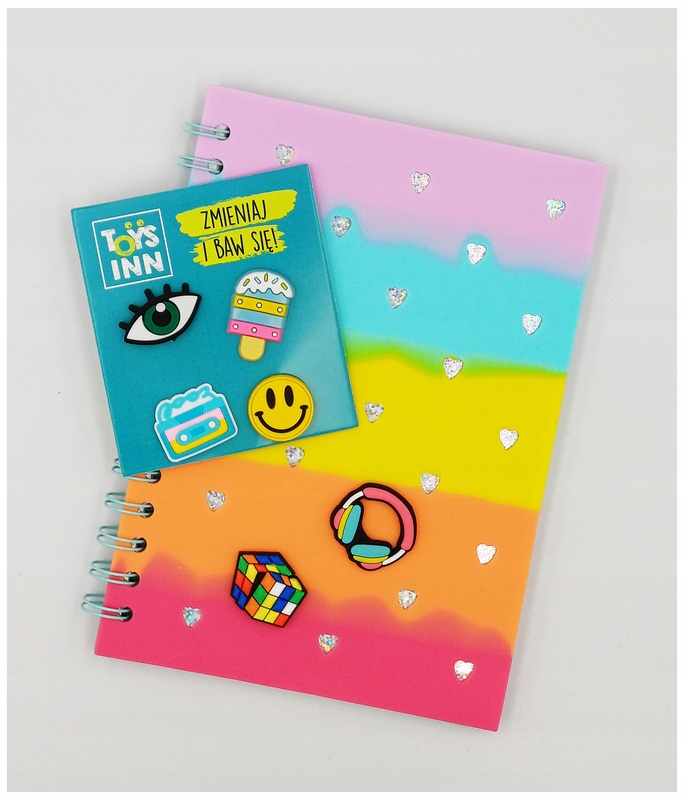 Wyjmowane wpinki do wymiany z przyjaciółmi