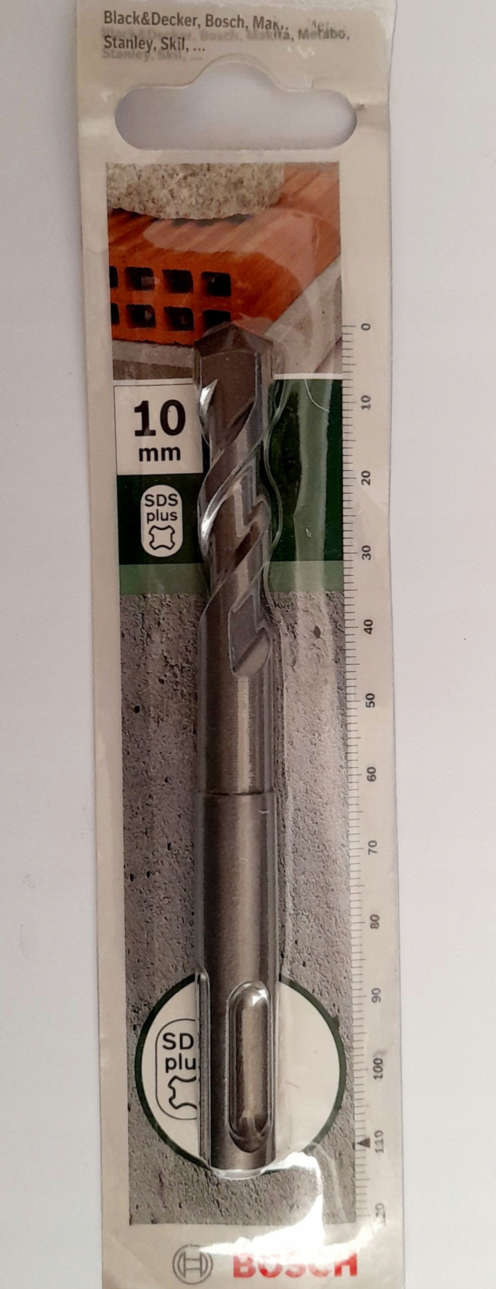 Wiertło SDS+ 10x50x110 – Idealne do betonu i cegły