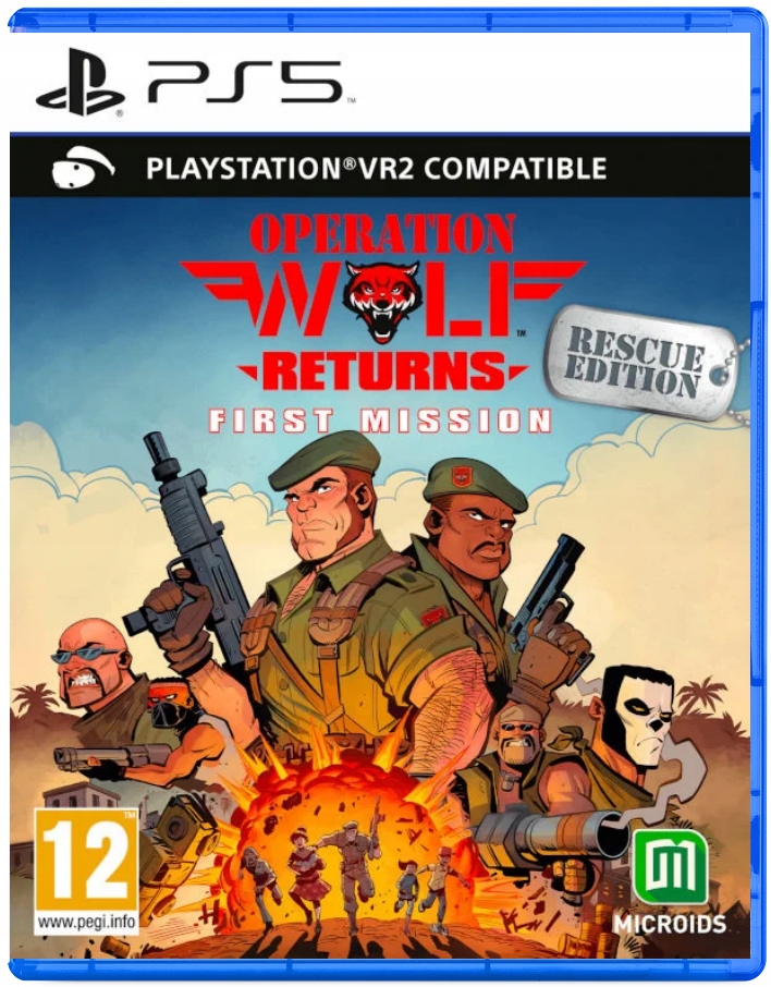 Gra PlayStation 5 Operation Wolf First Mission – Klasyka w nowej odsłonie