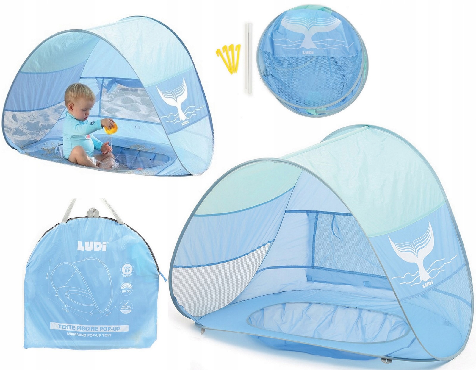 Ochrona UV 50+ – Bezpieczne kąpiele w cieniu